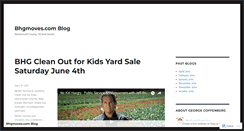 Desktop Screenshot of bhgmoves.wordpress.com