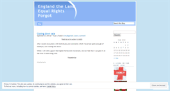 Desktop Screenshot of englandthelerf.wordpress.com