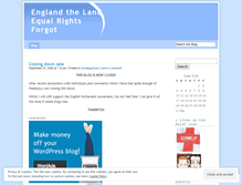 Tablet Screenshot of englandthelerf.wordpress.com