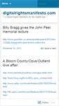 Mobile Screenshot of digitalrightsmanifesto.wordpress.com