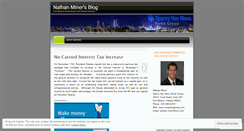 Desktop Screenshot of nathanminer.wordpress.com