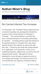 Mobile Screenshot of nathanminer.wordpress.com