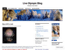 Tablet Screenshot of liveolympic.wordpress.com
