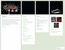 Tablet Screenshot of customcraft.wordpress.com