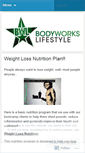 Mobile Screenshot of bodyworkslifestyle.wordpress.com