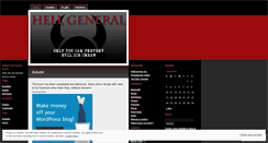 Desktop Screenshot of hellgeneral.wordpress.com