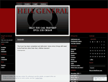 Tablet Screenshot of hellgeneral.wordpress.com