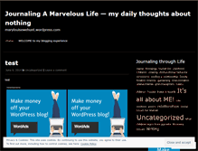 Tablet Screenshot of marylouisewehunt.wordpress.com
