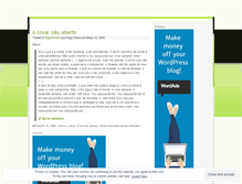 Tablet Screenshot of florestas.wordpress.com
