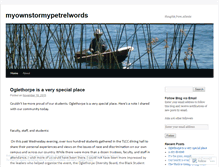 Tablet Screenshot of myownstormypetrelwords.wordpress.com