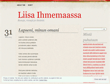 Tablet Screenshot of liisamimosa.wordpress.com