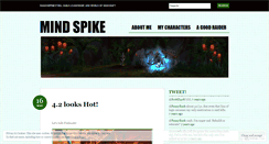 Desktop Screenshot of mindspikeblog.wordpress.com