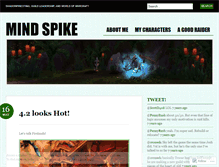 Tablet Screenshot of mindspikeblog.wordpress.com