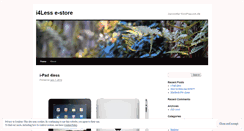 Desktop Screenshot of i4less.wordpress.com