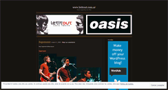 Desktop Screenshot of letitoutar.wordpress.com