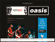Tablet Screenshot of letitoutar.wordpress.com