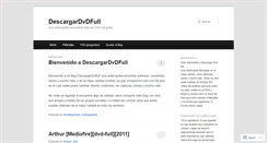 Desktop Screenshot of descargardvdfull.wordpress.com
