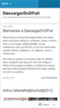 Mobile Screenshot of descargardvdfull.wordpress.com