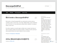 Tablet Screenshot of descargardvdfull.wordpress.com