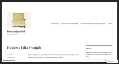 Desktop Screenshot of deepanjana.wordpress.com