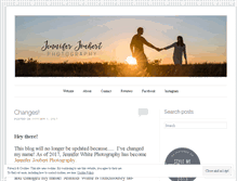 Tablet Screenshot of jenniferwhitephoto.wordpress.com