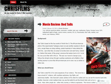 Tablet Screenshot of chrisfilms.wordpress.com