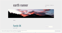 Desktop Screenshot of earthrunnerscott.wordpress.com