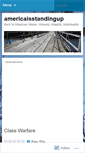 Mobile Screenshot of americaisstandingup.wordpress.com