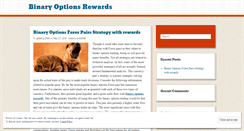 Desktop Screenshot of howtogetbinaryoptionsrewards.wordpress.com