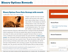 Tablet Screenshot of howtogetbinaryoptionsrewards.wordpress.com