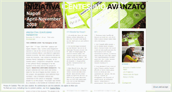 Desktop Screenshot of iniziativacentesimoavanzato.wordpress.com