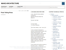 Tablet Screenshot of makearchitecture.wordpress.com