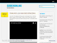 Tablet Screenshot of goochonline.wordpress.com