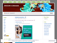 Tablet Screenshot of dragon2dragon.wordpress.com