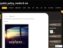 Tablet Screenshot of ameliaday.wordpress.com
