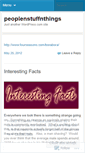 Mobile Screenshot of peoplenstuffnthings.wordpress.com