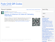 Tablet Screenshot of fadeqrcas.wordpress.com
