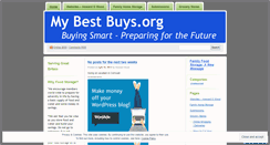 Desktop Screenshot of mybestbuys.wordpress.com