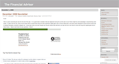 Desktop Screenshot of olympiafinancialadvisor.wordpress.com