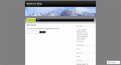 Desktop Screenshot of danitzublog.wordpress.com