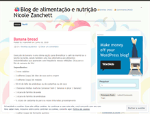 Tablet Screenshot of nicolezanchett.wordpress.com