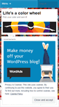 Mobile Screenshot of lifesacolorwheel.wordpress.com