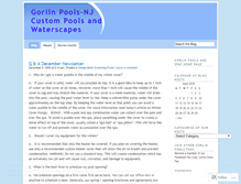 Tablet Screenshot of gorlinpoolsnj.wordpress.com