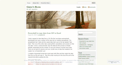 Desktop Screenshot of gregcaporale.wordpress.com
