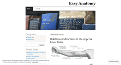 Desktop Screenshot of easieranatomy.wordpress.com