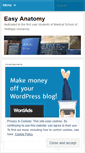 Mobile Screenshot of easieranatomy.wordpress.com