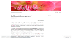 Desktop Screenshot of lasanteonaturel.wordpress.com