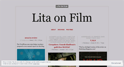 Desktop Screenshot of litaonfilm.wordpress.com