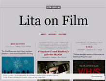 Tablet Screenshot of litaonfilm.wordpress.com