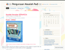 Tablet Screenshot of kisahpadi.wordpress.com